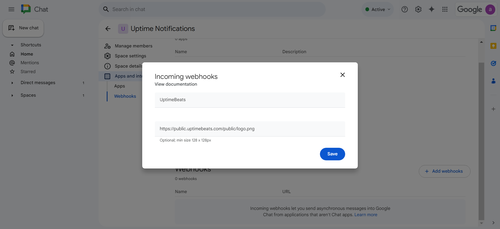 Create Webhooks