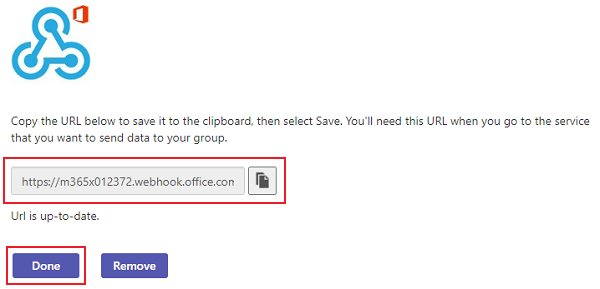 Get Webhook URL